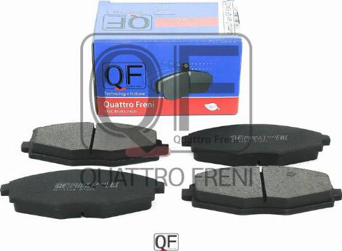 Quattro Freni QF62400 - Kit de plaquettes de frein, frein à disque cwaw.fr