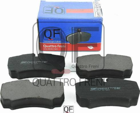 Quattro Freni QF67500 - Kit de plaquettes de frein, frein à disque cwaw.fr