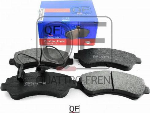 Quattro Freni QF67320 - Kit de plaquettes de frein, frein à disque cwaw.fr