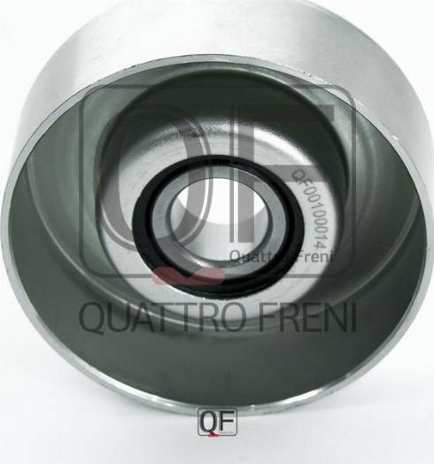 Quattro Freni QF00100014 - Poulie renvoi / transmission, courroie trapézoïdale à nervures cwaw.fr