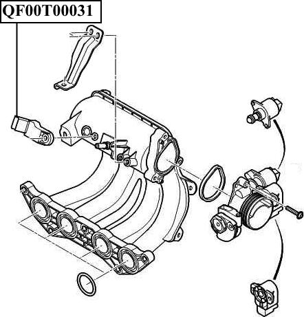 Quattro Freni QF00T00031 - Capteur, pression du tuyau d'admission cwaw.fr