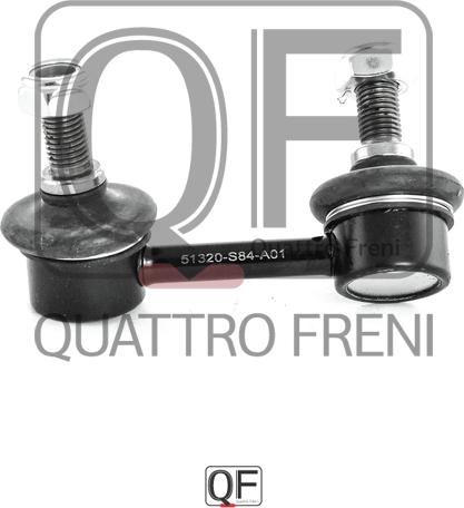 Quattro Freni QF13D00130 - Entretoise / tige, stabilisateur cwaw.fr