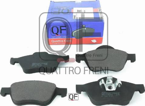 Quattro Freni QF89600 - Kit de plaquettes de frein, frein à disque cwaw.fr