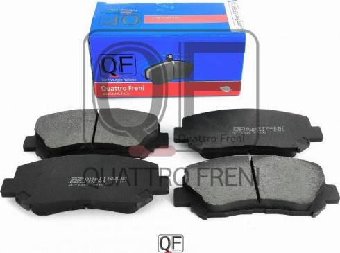 Quattro Freni QF84600 - Kit de plaquettes de frein, frein à disque cwaw.fr