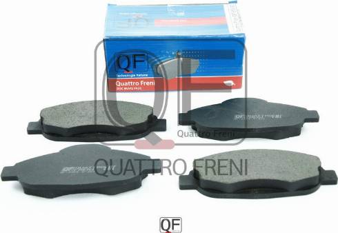 Quattro Freni QF85900 - Kit de plaquettes de frein, frein à disque cwaw.fr