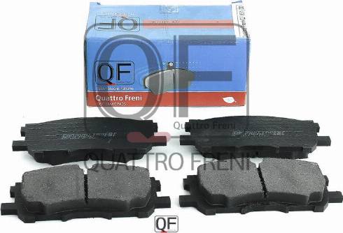 Quattro Freni QF85100 - Kit de plaquettes de frein, frein à disque cwaw.fr