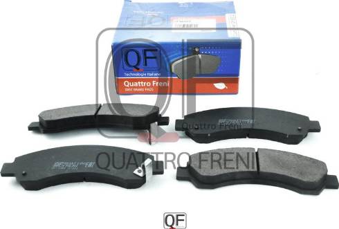 Quattro Freni QF86602 - Kit de plaquettes de frein, frein à disque cwaw.fr