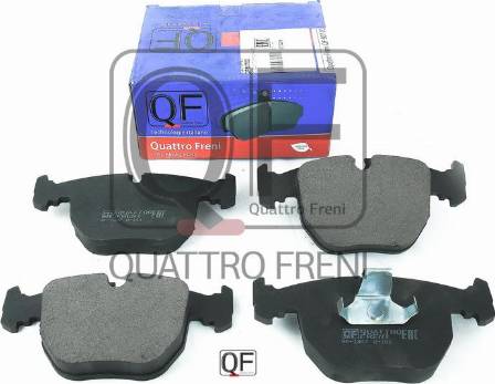 Quattro Freni QF80700 - Kit de plaquettes de frein, frein à disque cwaw.fr