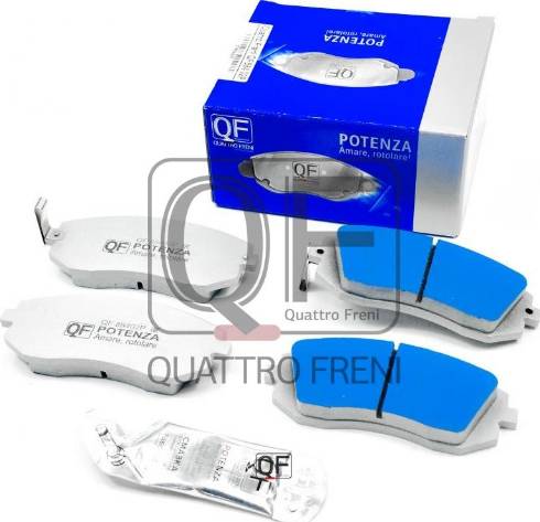 Quattro Freni QF88402P - Kit de plaquettes de frein, frein à disque cwaw.fr