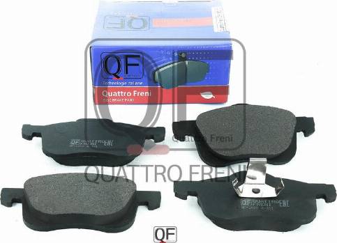 Quattro Freni QF88000 - Kit de plaquettes de frein, frein à disque cwaw.fr