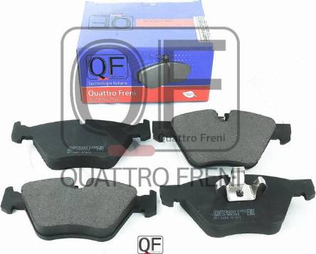 Quattro Freni QF88800 - Kit de plaquettes de frein, frein à disque cwaw.fr