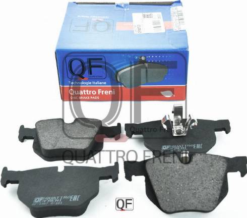 Quattro Freni QF88700 - Kit de plaquettes de frein, frein à disque cwaw.fr