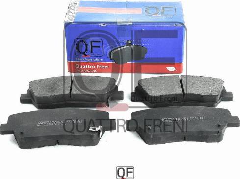 Quattro Freni QF87502 - Kit de plaquettes de frein, frein à disque cwaw.fr