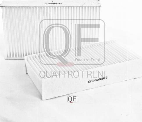 Quattro Freni QF20Q00019 - Filtre, air de l'habitacle cwaw.fr