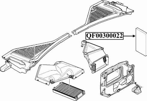 Quattro Freni QF20Q00087 - Filtre, air de l'habitacle cwaw.fr