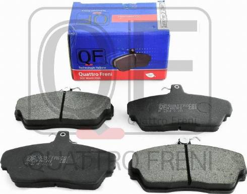 Quattro Freni QF22040175 - Kit de plaquettes de frein, frein à disque cwaw.fr