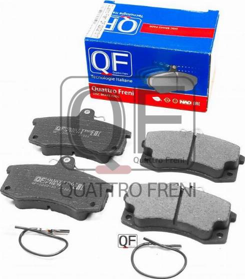 Quattro Freni QF22021317 - Kit de plaquettes de frein, frein à disque cwaw.fr