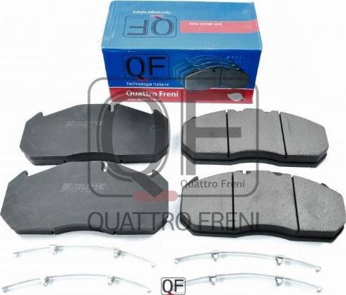 Quattro Freni QF70151 - Kit de plaquettes de frein, frein à disque cwaw.fr