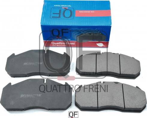 Quattro Freni QF70100 - Kit de plaquettes de frein, frein à disque cwaw.fr