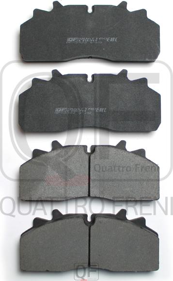 Quattro Freni QF70251 - Kit de plaquettes de frein, frein à disque cwaw.fr