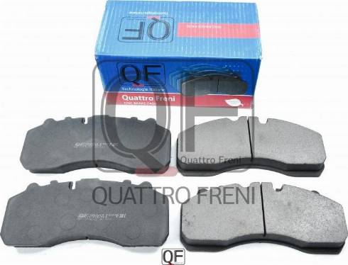 Quattro Freni QF70200 - Kit de plaquettes de frein, frein à disque cwaw.fr