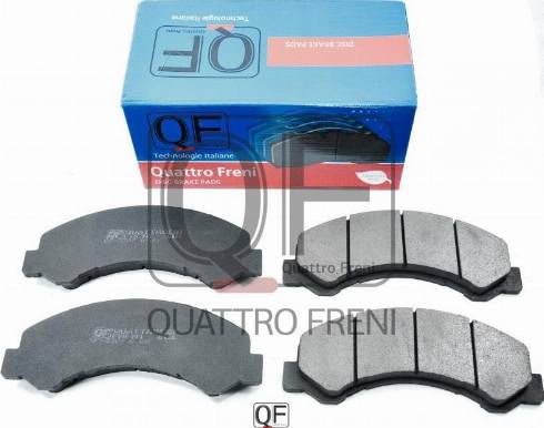 Quattro Freni QF70700 - Kit de plaquettes de frein, frein à disque cwaw.fr