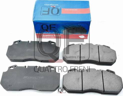 Quattro Freni QF72000 - Kit de plaquettes de frein, frein à disque cwaw.fr