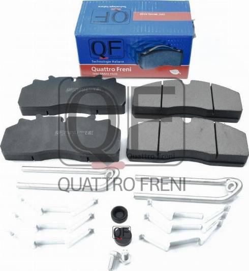 Quattro Freni QF72250 - Kit de plaquettes de frein, frein à disque cwaw.fr