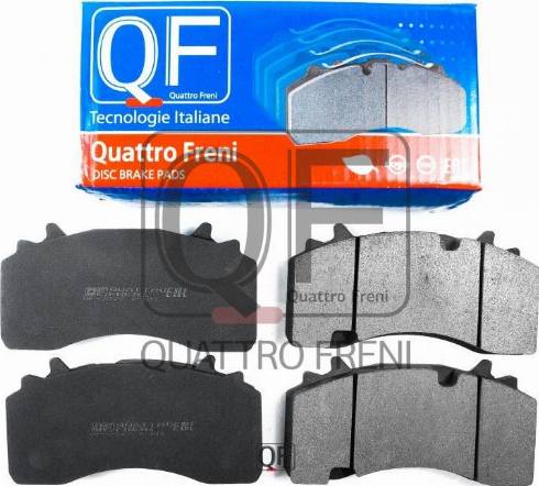 Quattro Freni QF72700 - Kit de plaquettes de frein, frein à disque cwaw.fr