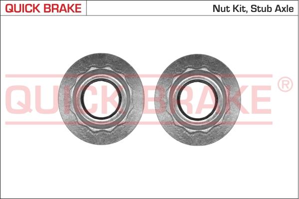 QUICK BRAKE 9810K - Écrou, bout d'essieu cwaw.fr