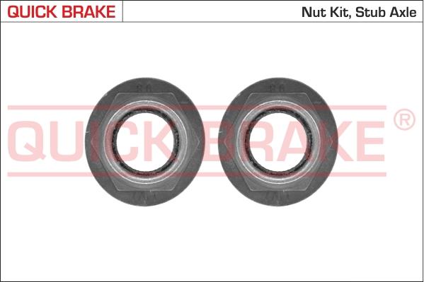 QUICK BRAKE 9811K - Écrou, bout d'essieu cwaw.fr