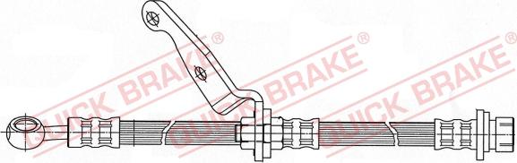 QUICK BRAKE 59.900 - Flexible de frein cwaw.fr