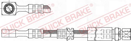 QUICK BRAKE 50.976 - Flexible de frein cwaw.fr