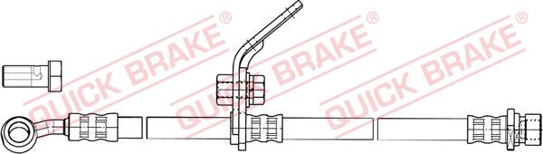 QUICK BRAKE 50.845X - Flexible de frein cwaw.fr