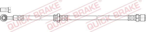 QUICK BRAKE 50.850X - Flexible de frein cwaw.fr