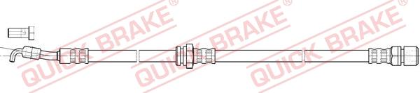 QUICK BRAKE 50.853X - Flexible de frein cwaw.fr