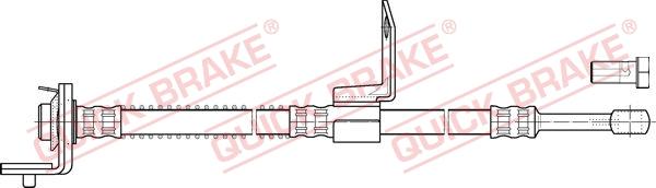 QUICK BRAKE 50.857X - Flexible de frein cwaw.fr