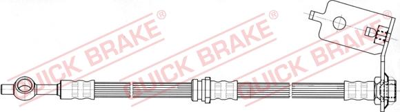 QUICK BRAKE 50.819 - Flexible de frein cwaw.fr