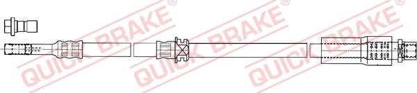 QUICK BRAKE 50.835X - Flexible de frein cwaw.fr