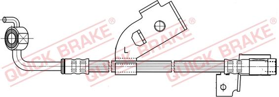 QUICK BRAKE 58.915 - Flexible de frein cwaw.fr