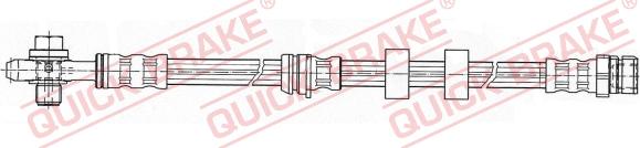 QUICK BRAKE 58.984X - Flexible de frein cwaw.fr