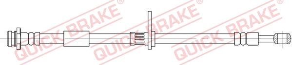 QUICK BRAKE 58.846 - Flexible de frein cwaw.fr