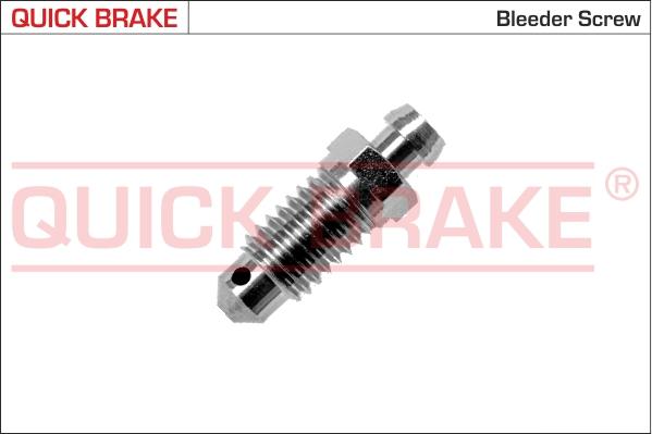 QUICK BRAKE 0100 - Soupape / vis de purge d'air cwaw.fr