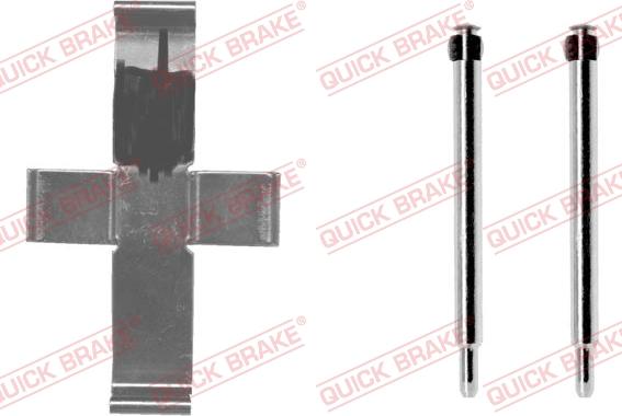 QUICK BRAKE 109-0979-1 - Kit d'accessoires, plaquette de frein à disque cwaw.fr