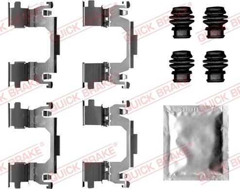 QUICK BRAKE 1090061 - Kit d'accessoires, plaquette de frein à disque cwaw.fr