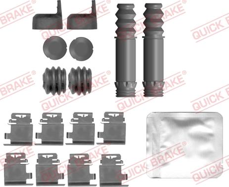 QUICK BRAKE 109-0159 - Kit d'accessoires, plaquette de frein à disque cwaw.fr