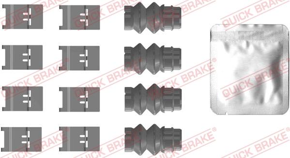 QUICK BRAKE 1090110 - Kit d'accessoires, plaquette de frein à disque cwaw.fr