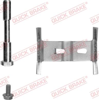 QUICK BRAKE 109-1658-1 - Kit d'accessoires, plaquette de frein à disque cwaw.fr