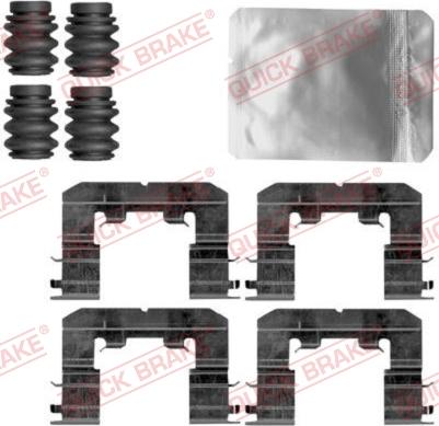 QUICK BRAKE 1091865 - Kit d'accessoires, plaquette de frein à disque cwaw.fr