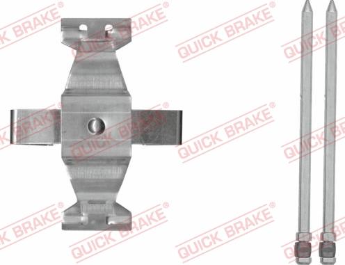 QUICK BRAKE 109-1804-1 - Kit d'accessoires, plaquette de frein à disque cwaw.fr